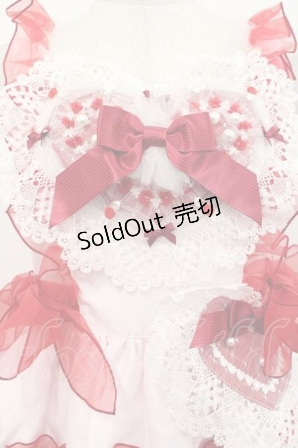 画像3: BABY,THE STARS SHINE BRIGHT / いちごのCharlotteジャンパースカート  ピンク I-25-10-10-082-BA-OP-SA-ZI (3)