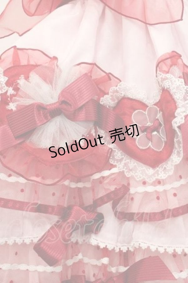 画像4: BABY,THE STARS SHINE BRIGHT / いちごのCharlotteジャンパースカート  ピンク I-25-10-10-082-BA-OP-SA-ZI (4)