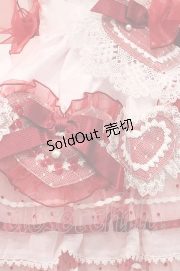 画像5: BABY,THE STARS SHINE BRIGHT / いちごのCharlotteジャンパースカート  ピンク I-25-10-10-082-BA-OP-SA-ZI (5)