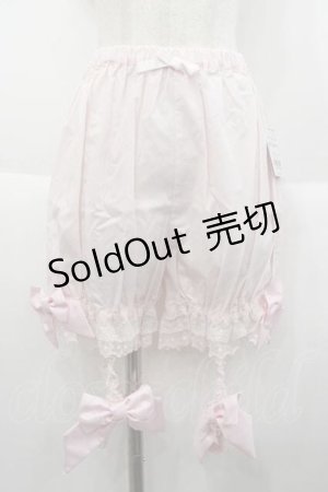 画像: Angelic Pretty / ガーター付ブルマ  ピンク I-25-10-10-109-AP-PA-SA-ZI