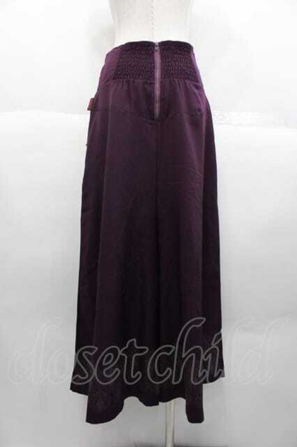 画像2: Ozz oneste / タッセルチャイナパンツ  パープル I-25-10-10-113-OO-PA-SA-ZI (2)