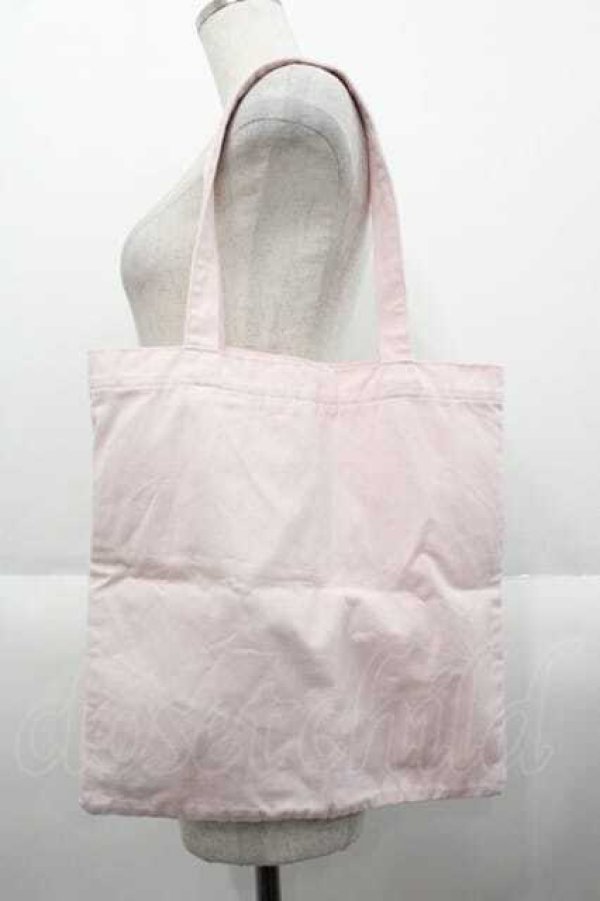 画像2: Maison de FLEUR / フォトプリントトートバッグ  ピンク I-25-10-10-125-LO-BG-SA-ZI (2)
