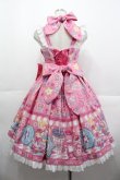 Toy's Donut Dinerジャンパースカート Angelic Pretty / Toy's Donut Dinerジャンパースカート ピンク