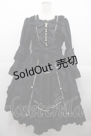 画像: BABY,THE STARS SHINE BRIGHT / Elegant Rococoワンピース  黒 I-25-10-15-047-BA-OP-SA-ZI