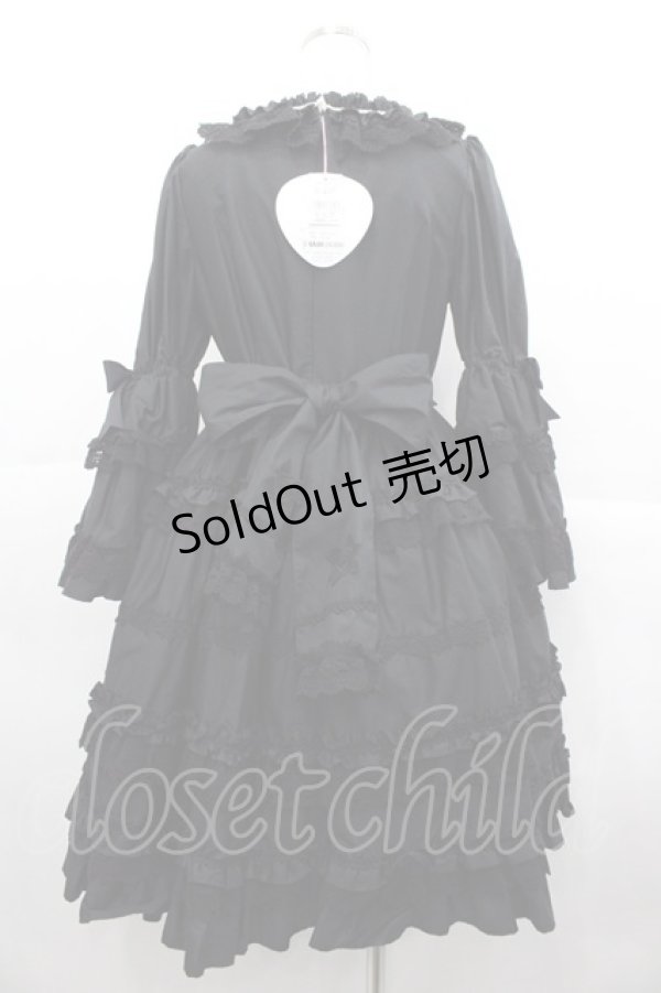 画像2: BABY,THE STARS SHINE BRIGHT / Elegant Rococoワンピース  黒 I-25-10-15-047-BA-OP-SA-ZI (2)