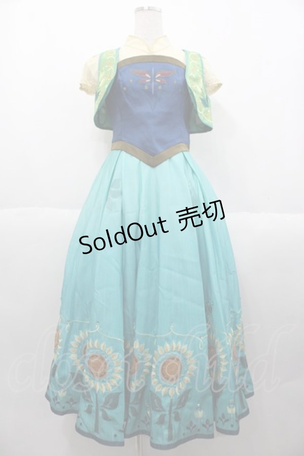 画像1: Secret Honey / Surprise Dress(frozen fever・Elsa ver ドレスセット  グリーンＸブルー I-25-10-15-057-CA-OP-SA-ZI (1)