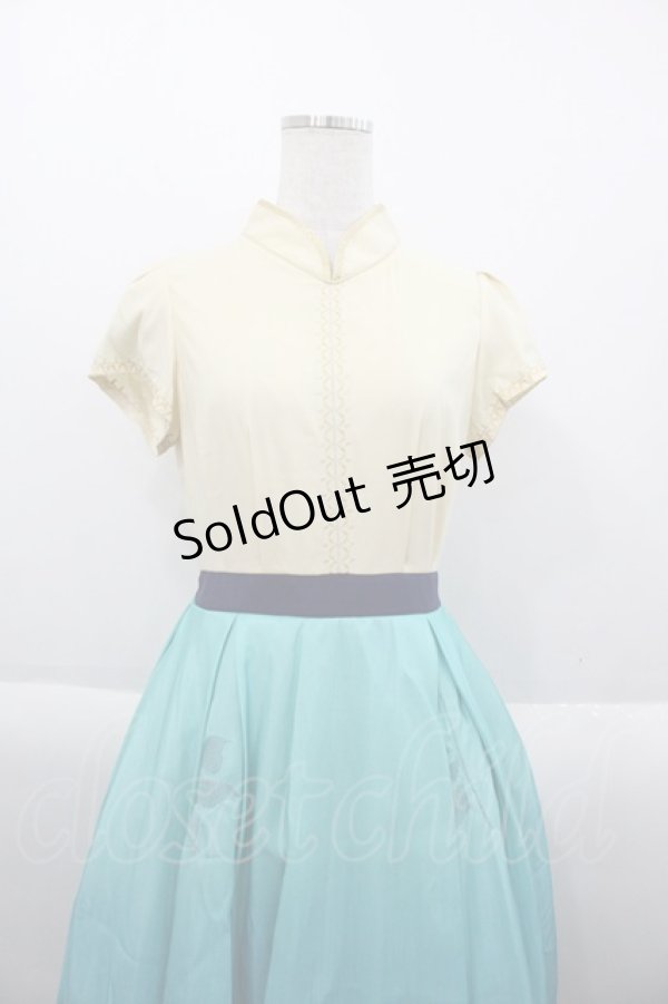 画像3: Secret Honey / Surprise Dress(frozen fever・Elsa ver ドレスセット  グリーンＸブルー I-25-10-15-057-CA-OP-SA-ZI (3)