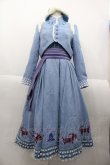 画像1: Secret Honey / Adventure Dress (Olaf's Frozen Adventure Anna ver)  サックス I-25-10-15-058-CA-OP-SA-ZI (1)