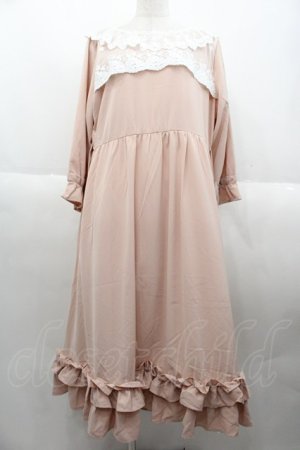 画像: Princess Flower Garden / ワンピース LL ピンク I-25-10-15-066-LO-TO-SA-ZI