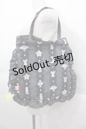 画像: Angelic Pretty / Dreamy Night Cakes巾着  黒 I-25-10-15-095-AP-BG-SA-ZI