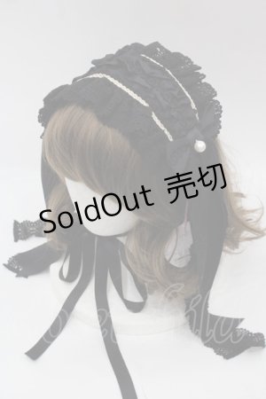 画像: BABY,THE STARS SHINE BRIGHT / Elegant Rococoヘッドドレス  黒 I-25-10-15-103-BA-AC-SA-ZI