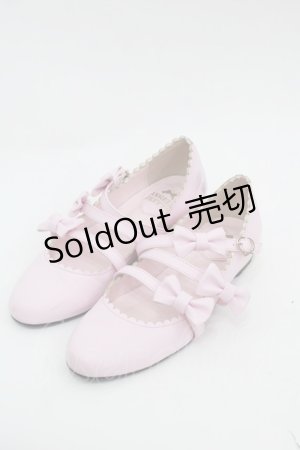 画像: Angelic Pretty / お散歩リボンシューズ S ピンク I-25-10-15-121-AP-SH-SA-ZI