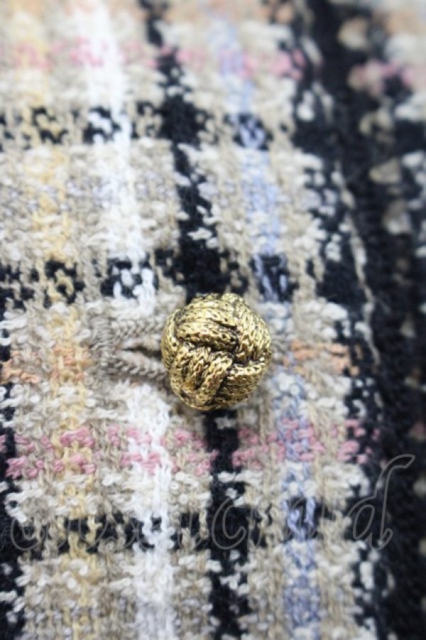 画像3: 【SALE】INGEBORG / ツイードジャケット LL ブラウン I-25-10-18-045-LO-JA-SA-ZT004 (3)