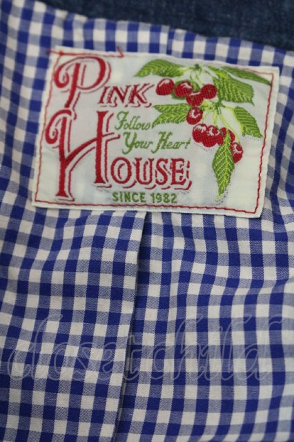 画像5: PINK HOUSE / デニムコート  ブルー I-25-10-18-057-LO-CO-SA-ZI (5)