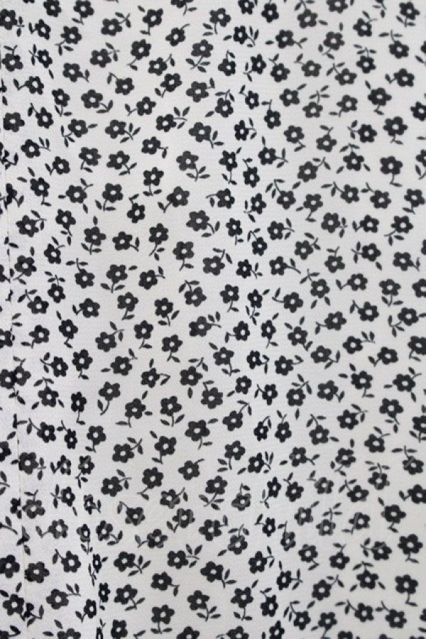 画像3: INGEBORG / セットアップスカート  白黒小花 I-25-10-18-067-LO-SK-SA-ZI (3)