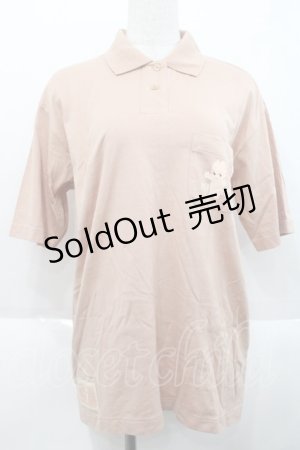 画像: PINK HOUSE / キューピーptポロシャツ L ピンク I-25-10-18-019-LO-TO-SA-ZT1227K