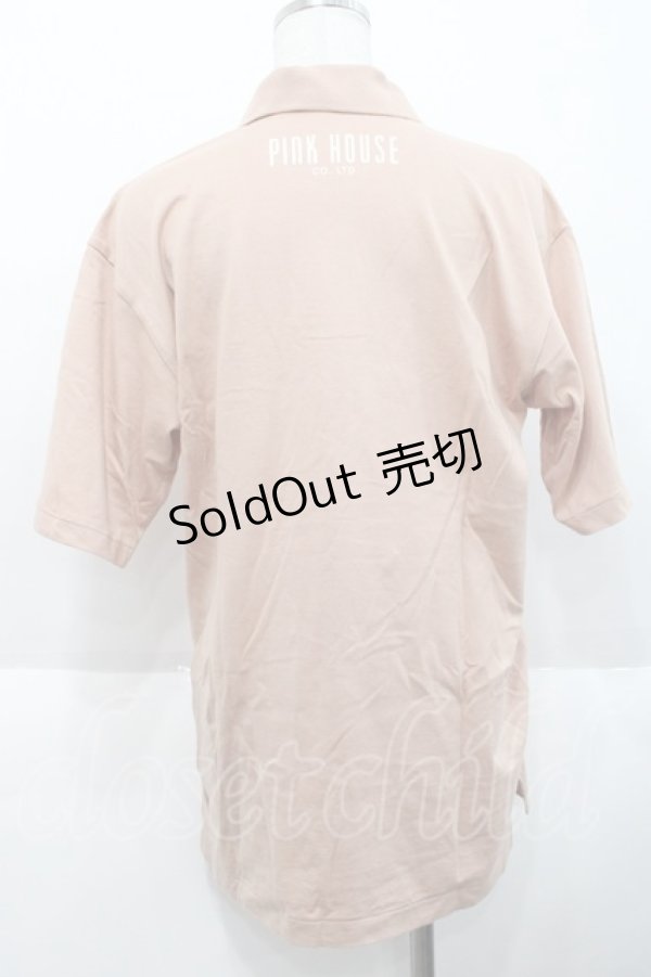 画像2: PINK HOUSE / キューピーptポロシャツ L ピンク I-25-10-18-019-LO-TO-SA-ZT1227K (2)