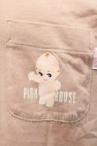 画像3: PINK HOUSE / キューピーptポロシャツ L ピンク I-25-10-18-019-LO-TO-SA-ZT1227K (3)