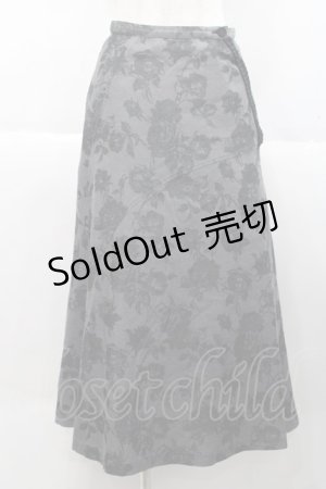 画像: INGEBORG / セットアップスカート  ローズ黒 I-25-10-18-091-LO-SK-SA-ZI