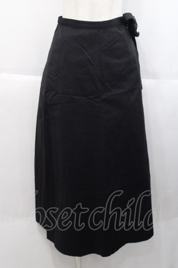 画像1: INGEBORG / セットアップスカート  黒コサージュ I-25-10-18-092-LO-SK-SA-ZI (1)