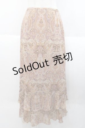 画像: INGEBORG / セットアップスカート  ピンクペイズリー I-25-10-18-094-LO-SK-SA-ZS