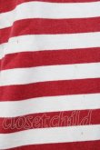 画像4: PINK HOUSE / ボーダー半袖Tシャツ L レッド I-25-10-18-021-LO-TS-SA-ZT239 (4)