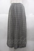 画像1: INGEBORG / セットアップスカート  黒白千鳥 I-25-10-18-109-LO-SK-SA-ZI (1)