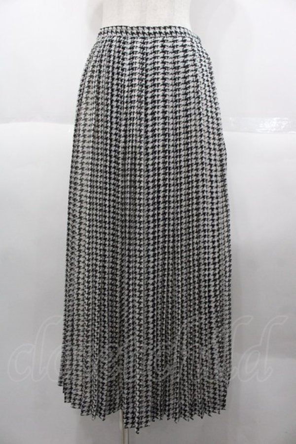 画像1: INGEBORG / セットアップスカート  黒白千鳥 I-25-10-18-109-LO-SK-SA-ZI (1)