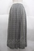 画像2: INGEBORG / セットアップスカート  黒白千鳥 I-25-10-18-109-LO-SK-SA-ZI (2)