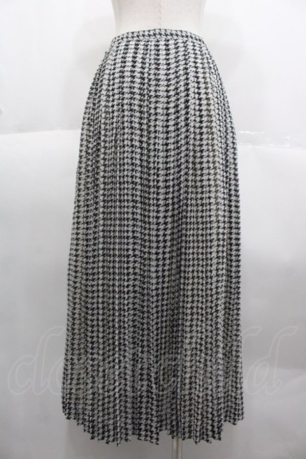 画像2: INGEBORG / セットアップスカート  黒白千鳥 I-25-10-18-109-LO-SK-SA-ZI (2)