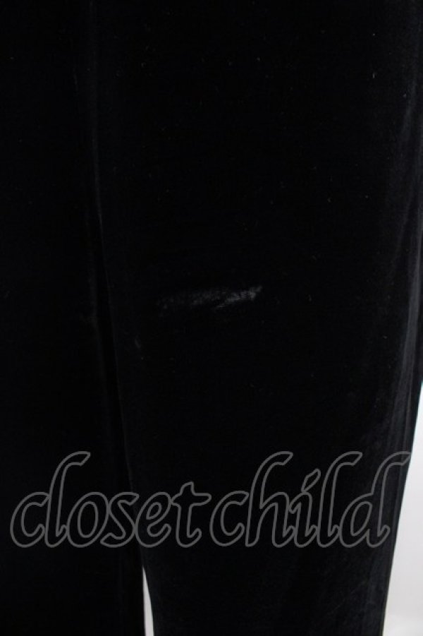 画像3: 【SALE】INGEBORG / ベルベットパンツ  黒 I-25-10-18-123-LO-PA-SA-ZT161 (3)