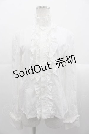 画像: ALICE and the PIRATES / ワルキューレ・バルト・ブラウス メンズ1サイズ 白 I-25-10-21-001-PA-BL-SA-ZI