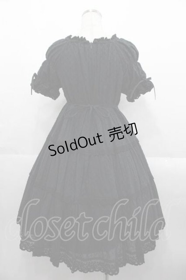 画像2: BABY,THE STARS SHINE BRIGHT / デザートワンピース  黒 I-25-10-21-041-BA-OP-SA-ZI (2)