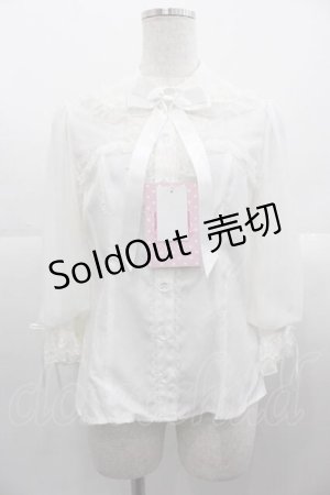 画像: Angelic Pretty / Sugar Airlyビスチェブラウス  白 I-25-10-21-005-AP-BL-SA-ZI