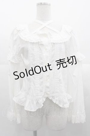 画像: BABY,THE STARS SHINE BRIGHT / 姫袖ブラウス  白 I-25-10-21-007-BA-BL-SA-ZI