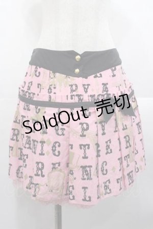 画像: Angelic Pretty / Moon Night Theaterスカート  ピンク I-25-10-21-069-AP-SK-SA-ZI