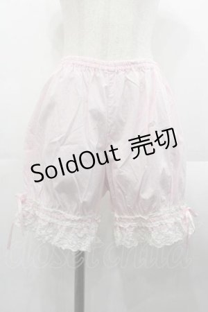 画像: BABY,THE STARS SHINE BRIGHT / ドロワーズ  ピンクＸ白 I-25-10-21-076-BA-PA-SA-ZI