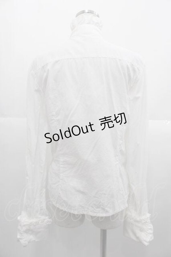 画像2: ALICE and the PIRATES / ワルキューレ・バルト・ブラウス メンズ1サイズ 白 I-25-10-21-001-PA-BL-SA-ZI (2)