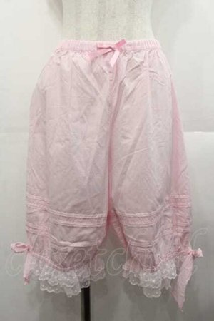 画像: Angelic Pretty / ピンタックドロワーズ  ピンク I-25-10-21-078-AP-PA-SA-ZI