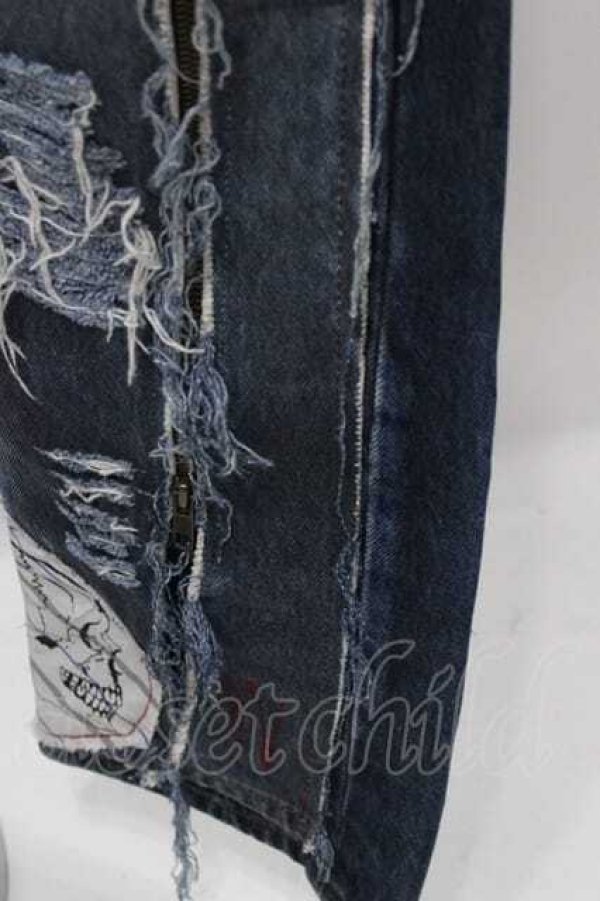 画像4: h.ANARCHY / Levi'sコラボデニムパンツ  青デニム I-25-10-21-080-HN-PA-SA-ZI (4)
