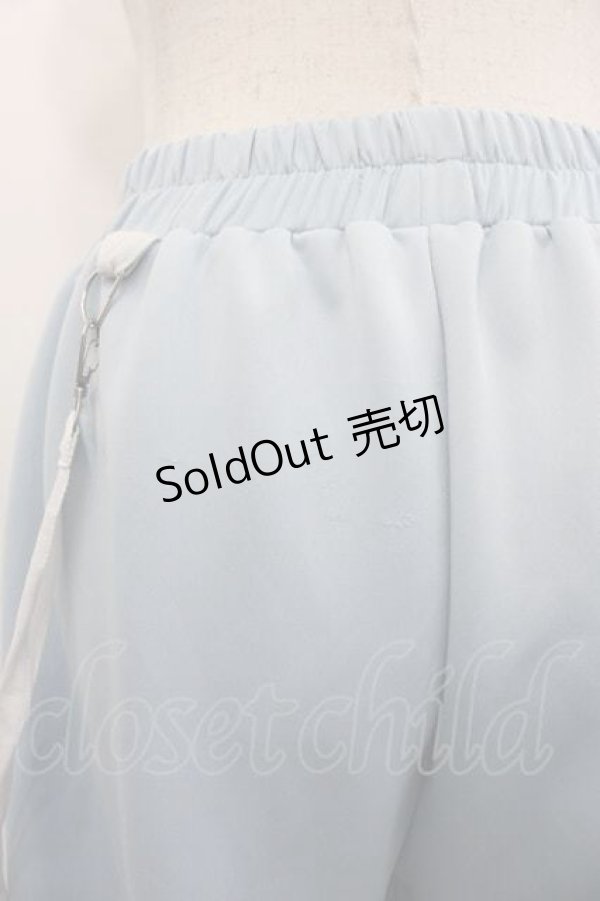 画像3: ACDC RAG / ドットネコパンツ  サックスＸ白 I-25-10-21-082-PU-PA-SA-ZI (3)