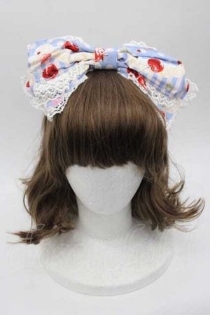 画像: BABY,THE STARS SHINE BRIGHT / KiraKira Parfait柄カチューシャ  サックス I-25-10-21-091-BA-AC-SA-ZI