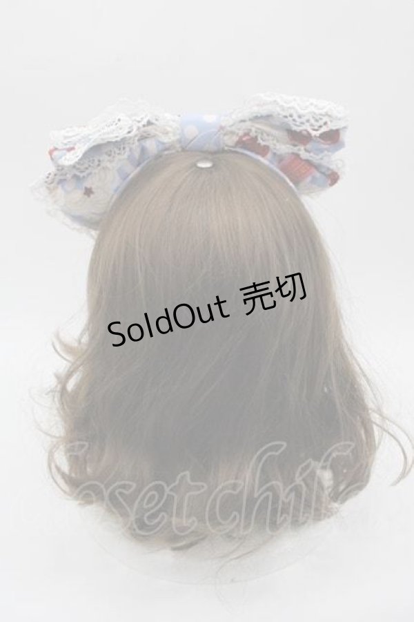 画像2: BABY,THE STARS SHINE BRIGHT / KiraKira Parfait柄カチューシャ  サックス I-25-10-21-091-BA-AC-SA-ZI (2)