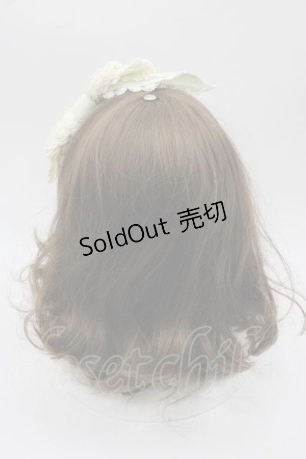 画像3: ALICE and the PIRATES /  ローズフリルグログランカチューシャ  生成り I-25-10-21-092-PA-AC-SA-ZI (3)