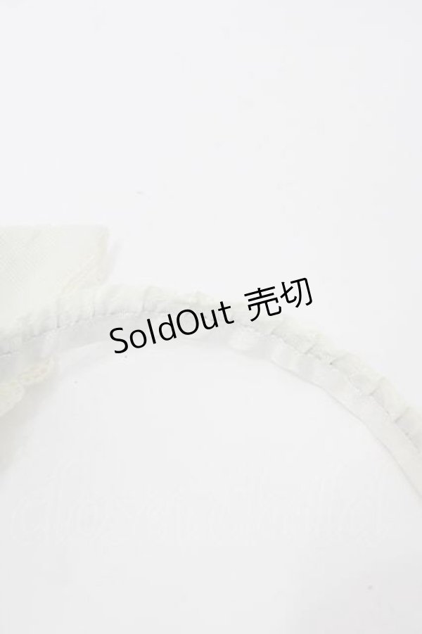 画像4: ALICE and the PIRATES /  ローズフリルグログランカチューシャ  生成り I-25-10-21-092-PA-AC-SA-ZI (4)