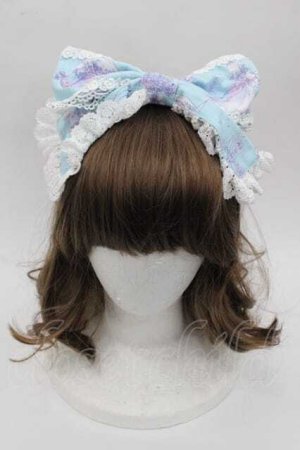 画像: BABY,THE STARS SHINE BRIGHT / 天使が囁く聖夜の旋律(しらべ）リボンカチューシャ  Angel Blue(サックス) I-25-10-21-099-BA-AC-SA-ZI