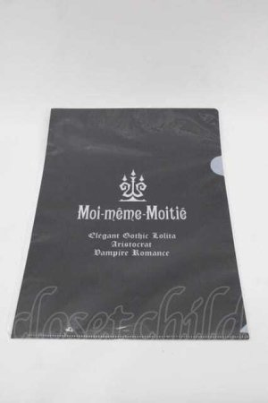 画像: Moi-meme-Moitie / ゴシックアーチファイル  黒 I-25-10-21-107-MO-ZA-SA-ZI