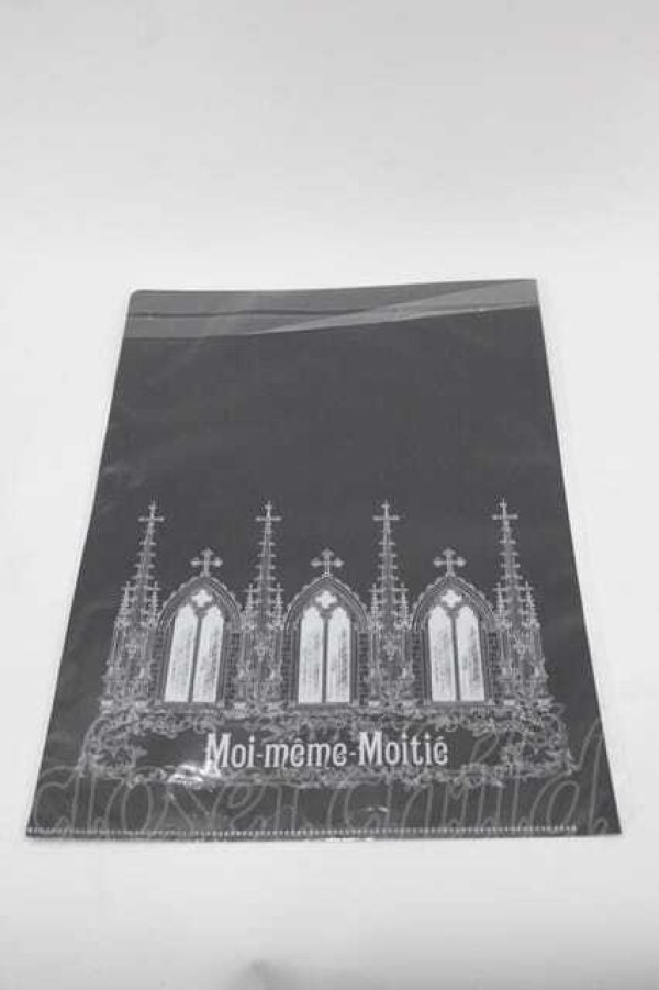 画像2: Moi-meme-Moitie / ゴシックアーチファイル  黒 I-25-10-21-107-MO-ZA-SA-ZI (2)
