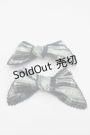 画像: PINK HOUSE / PINK HOUSE×misako aoki リボンクリップ2個セット  グリーン I-25-10-21-110-LO-AC-SA-ZI