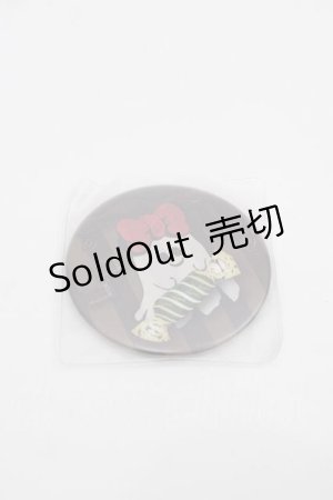 画像: Q-pot. / おばけミラー  ブラウン I-25-10-21-113-QP-ZA-SA-ZI